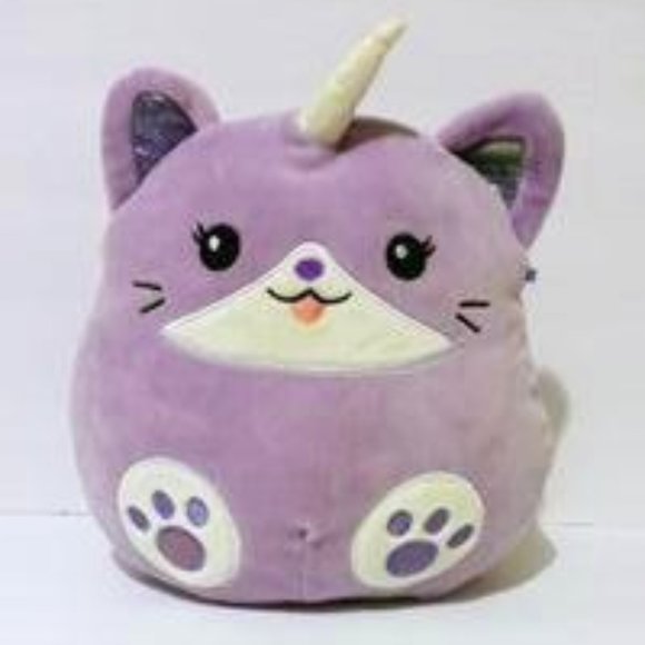 Squishmallow Unicorn Kitty Light Lavender Irridesent - Picture 1 of 7